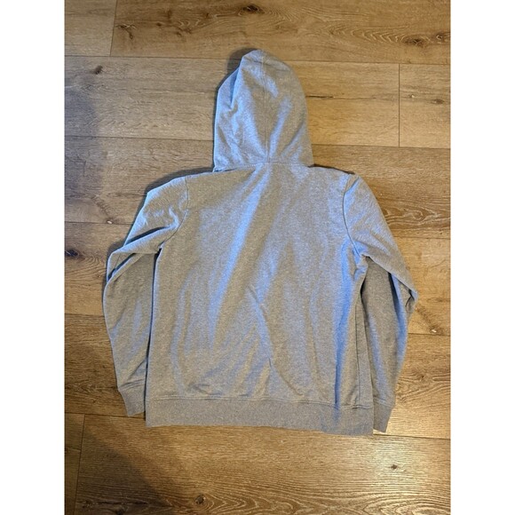 Patagonia Womens Gray Graphic Print Pullover Hooded Sweatshirt Size Large - Picture 2 of 3